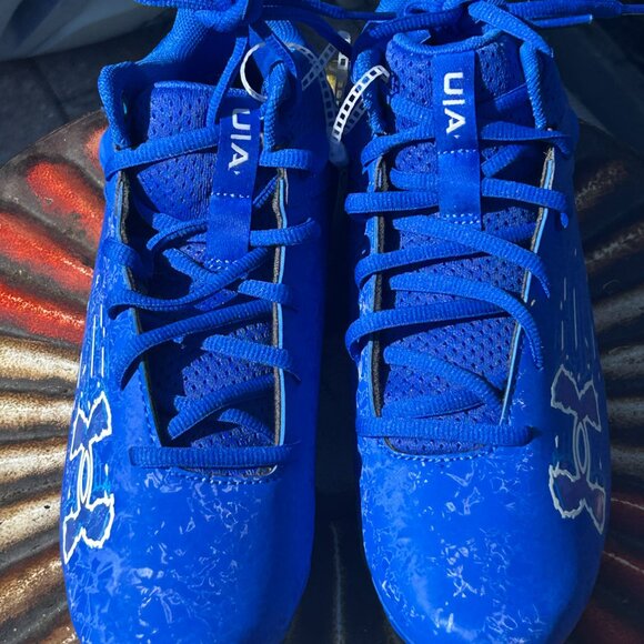 Under Armour Boys' Blur Select MC Jr. Cleats - Blue – 5 - Picture 10 of 12